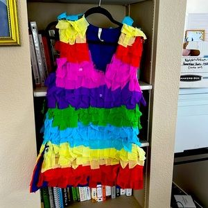 Handmade Piñata costume, wore once.